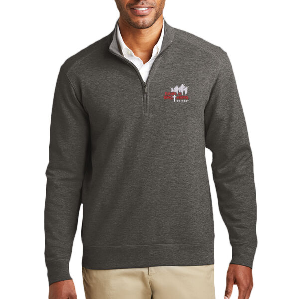 Band Of Brothers Embroidered - Interlock 1/4 Zip Thumbnail