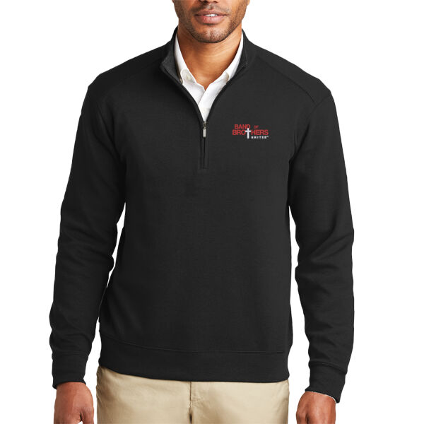 Band Of Brothers Embroidered - Interlock 1/4 Zip Thumbnail
