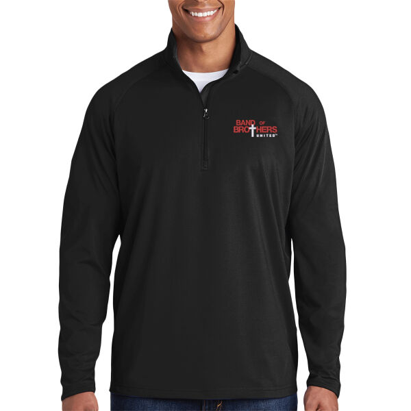 Band Of Brothers Embroidered - Sport Wick ® Stretch 1/4 Zip Pullover Thumbnail