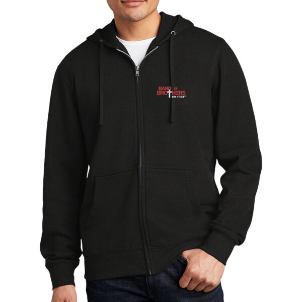 Band Of Brothers Embroidered - Fleece Full Zip Hoodie Thumbnail