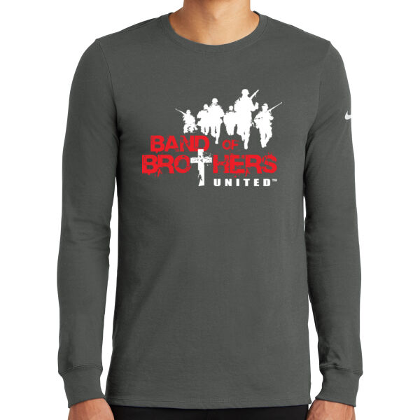 Band Of Brothers Printed - Dri FIT Cotton/Poly Long Sleeve Tee Thumbnail