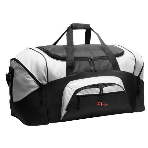 Band Of Brothers Embroidered - Standard Colorblock Sport Duffel Thumbnail