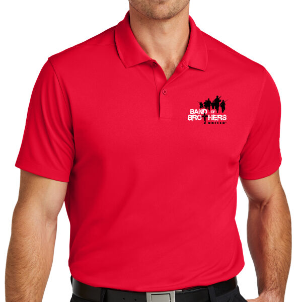 Band of Brothers Left Chest Printed - Victory Solid Polo Thumbnail